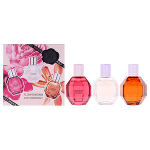 Flowerbomb Trio Mini Gift Set 0.24oz EDP Flowerbomb, Ruby Orchid, Tiger Lily